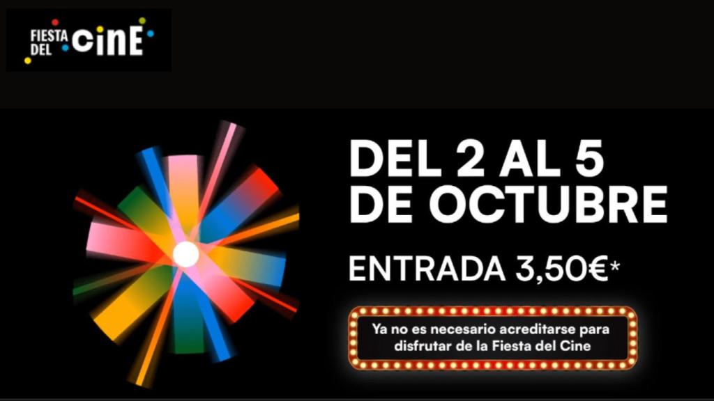 Guía de la Fiesta del Cine 2023: todo lo que tienes que saber sobre la acreditación, precios, películas, cines y más.