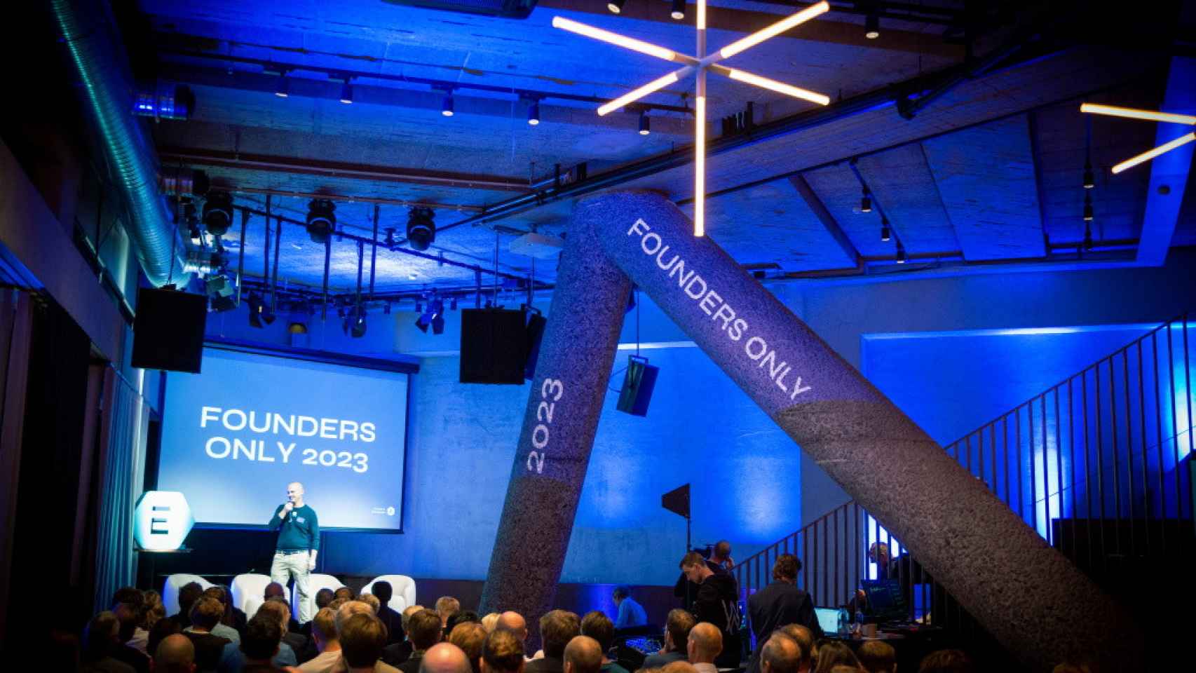 Un momento durante el evento Founders only de la Oslo Innovation Week.