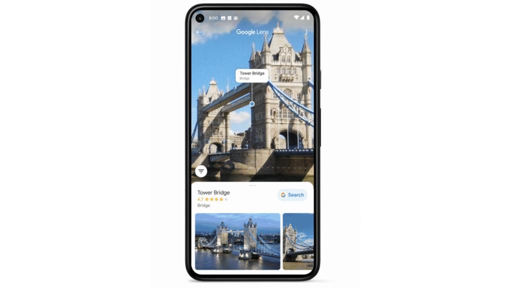 Turismo con Google Lens