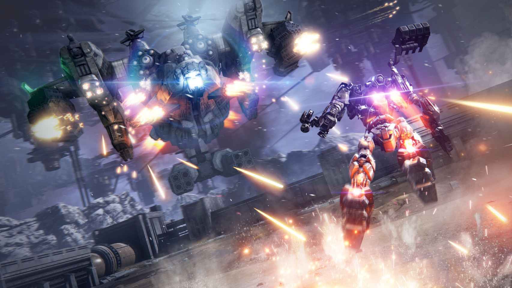 Un fotograma del videojuego 'Armored Core VI: Fires of Rubicon'