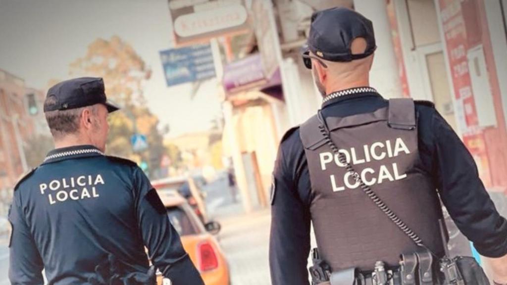 La Policía Local de Elche.