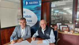 Firma entre Aquona y el Banco de Alimentos de Castilla y León