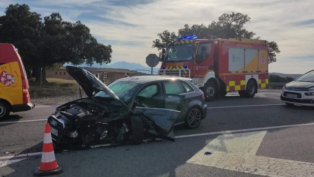 Imagen del accidente en la N-403