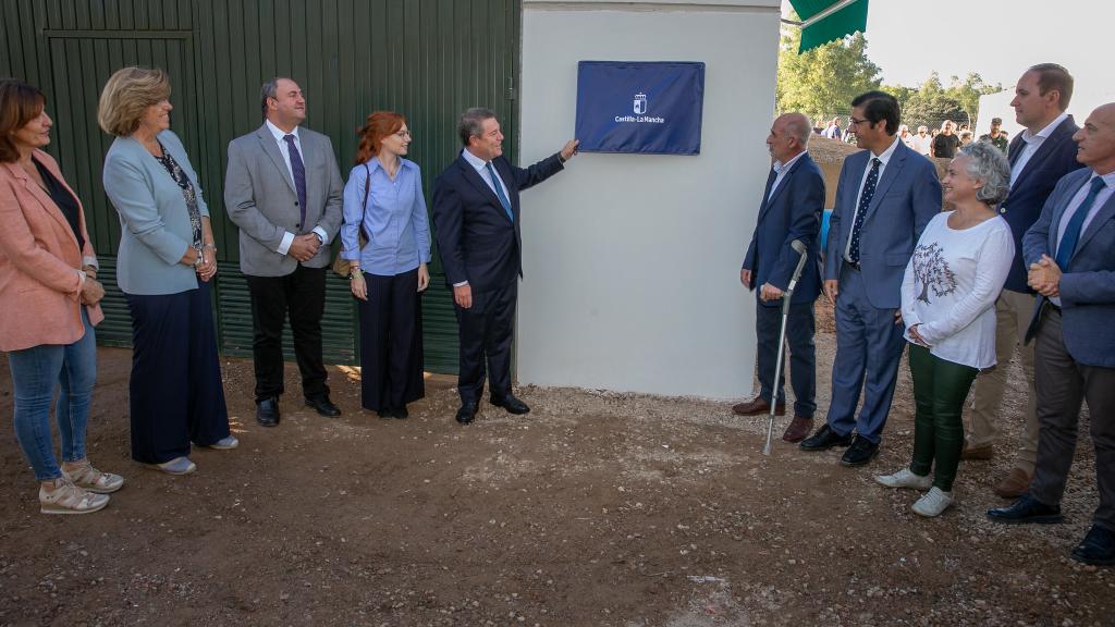 inauguración de la modernización de los regadíos de la Comunidad de Regantes del Embalse del Gasset