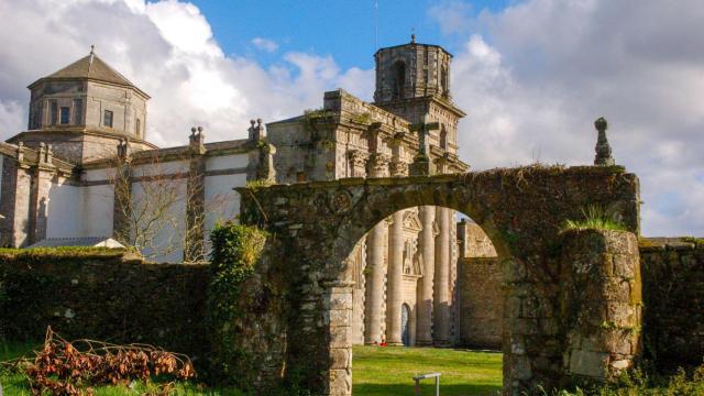 Mosteiro de Santa María de Monfero, A Coruña.