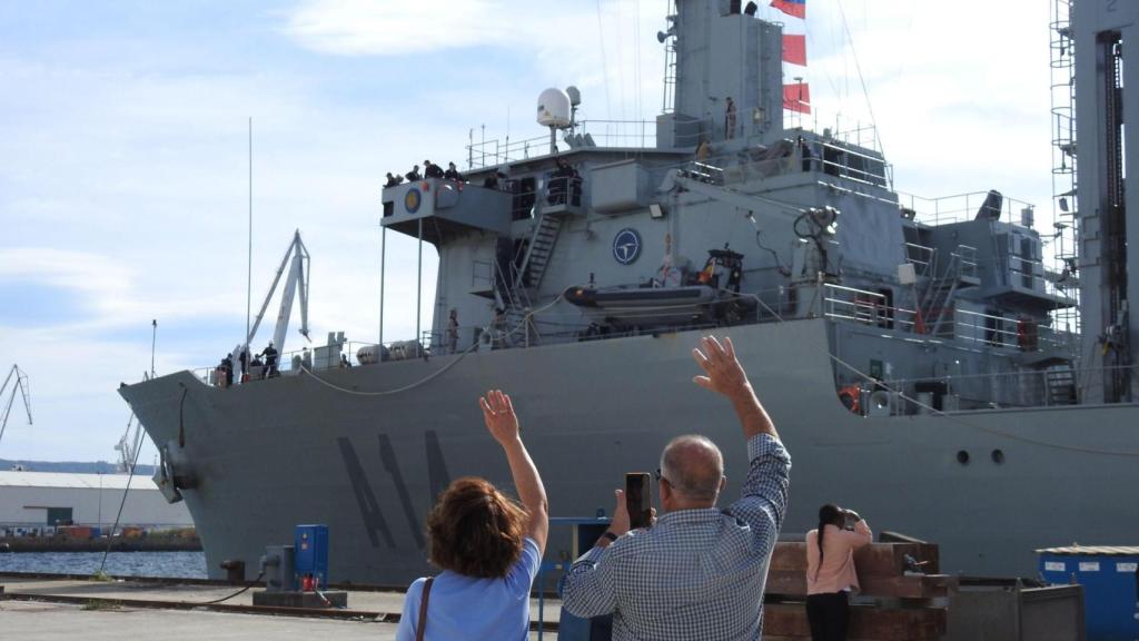 El buque ‘Patiño’ partió hoy de Ferrol