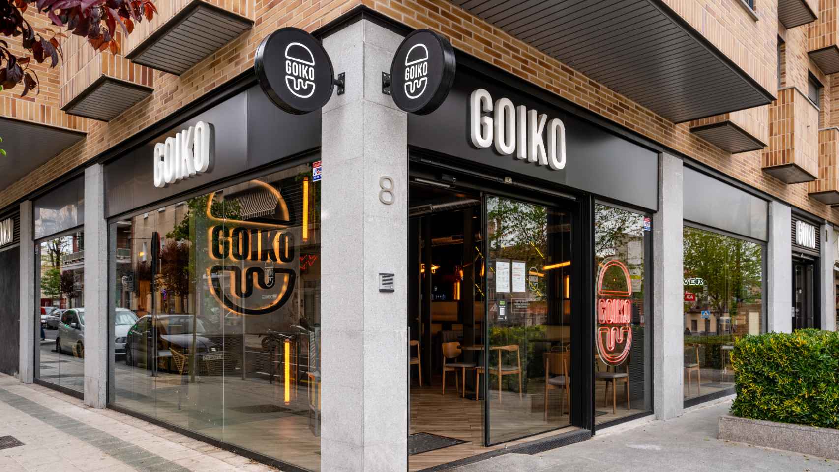 Fachada restaurante Goiko.