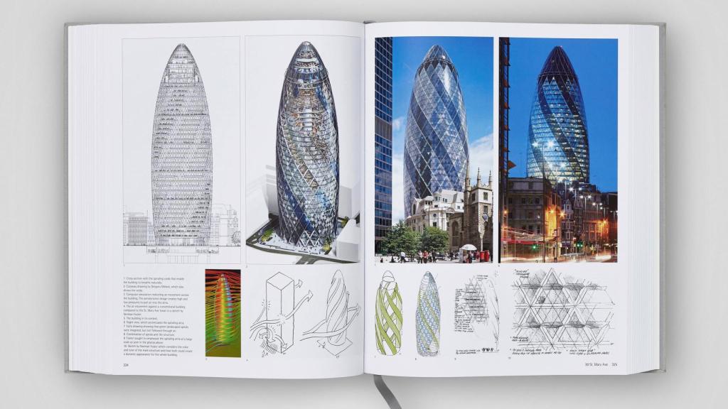 Interior del libro Norman Foster de Taschen.