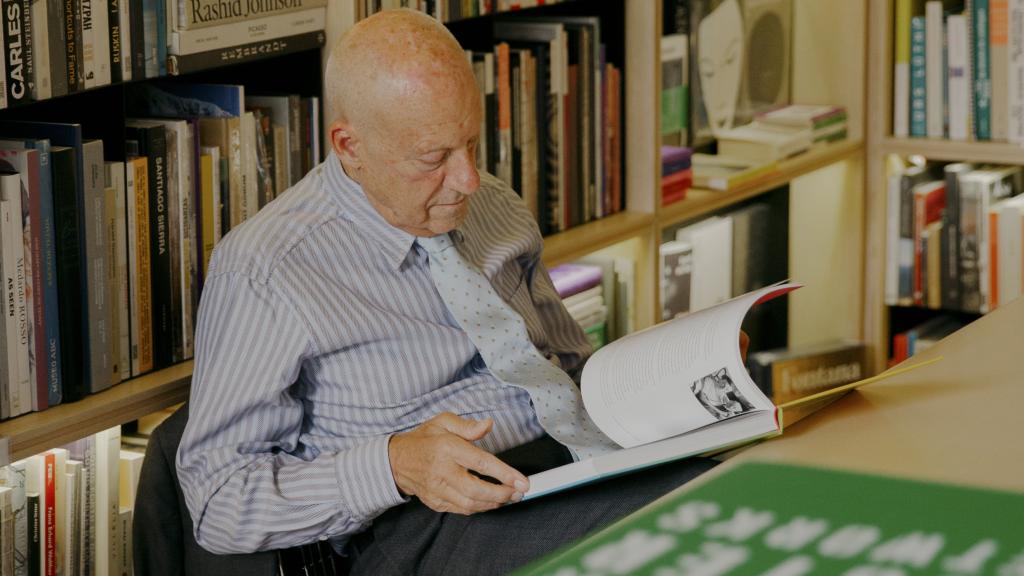 Norman Foster en Ivorypress © Pablo Gómez-Ogando. Courtesy Ivorypress