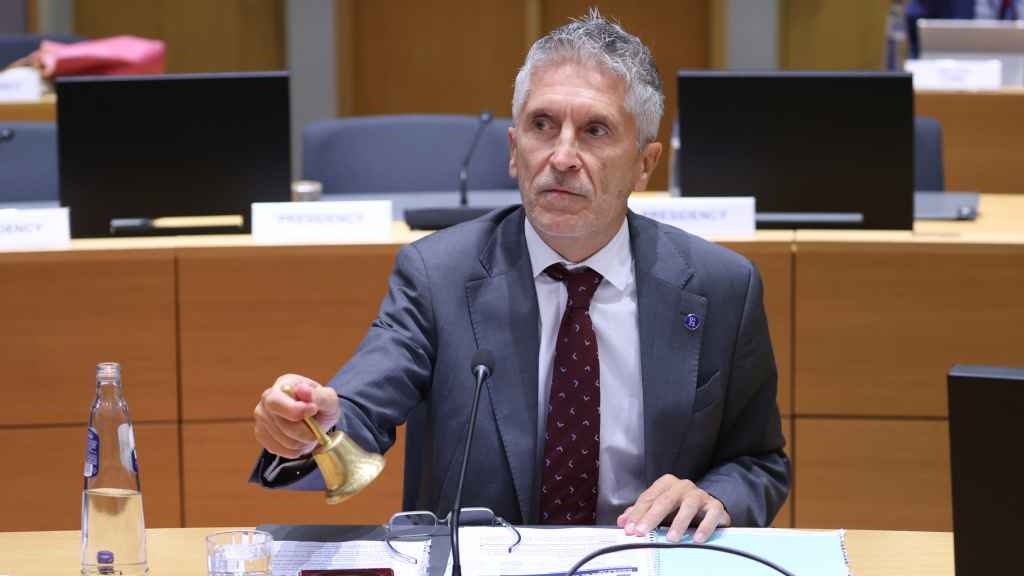 El ministro del Interior, Fernando Grande-Marlaska, ha presidido la reunión de este jueves en Bruselas