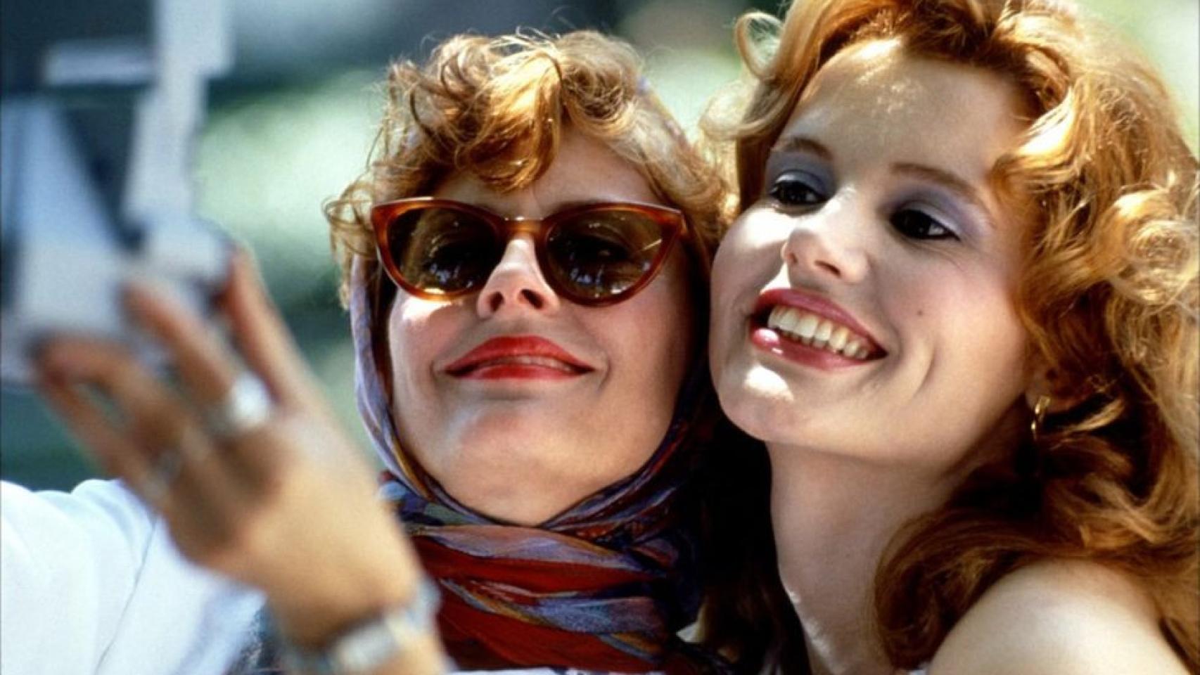 Fotograma de la película Thelma y Louise.