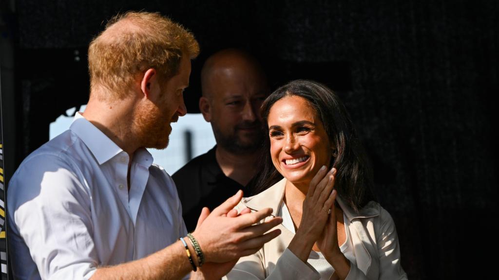 Harry y Meghan en los Juegos Invictus.