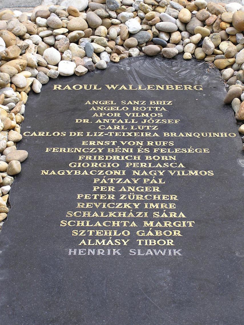 Memorial en Budapest a los Justos entre las Naciones.