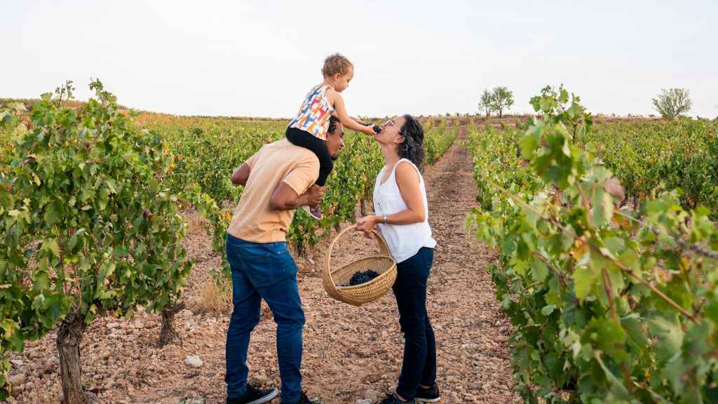 Una familia en la Ruta del Vino de Ribera del Duero