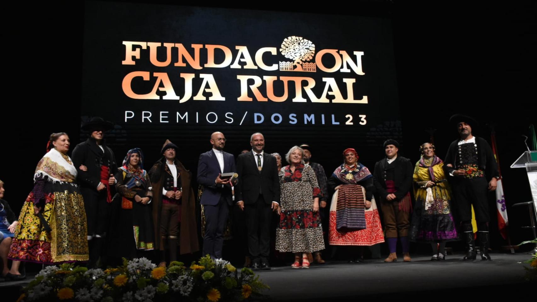 Imagen de la entrega de los XXVI Premios Fundación Caja Rural de Zamora.