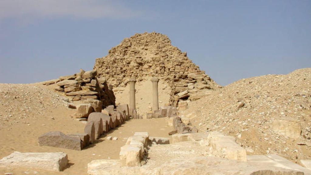 Pirámide de Sahura, lugar del hallazgo