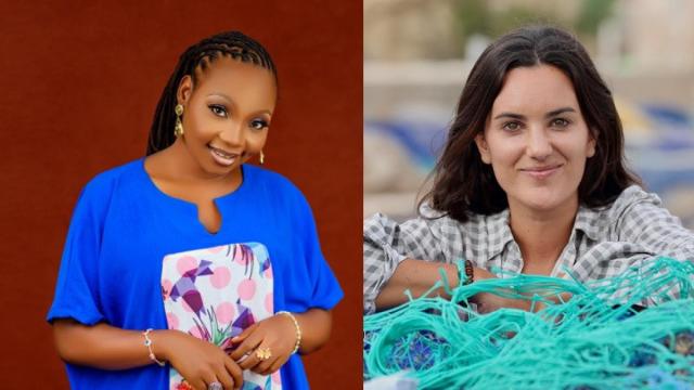 Chiagorom Oghotuama, directora ejecutiva de la Seizure Support Foundation (SSF), y Amaia Rodríguez, cofundadora y CEO de Gravity Wave, son las ganadoras de España en los Women that Build Awards.