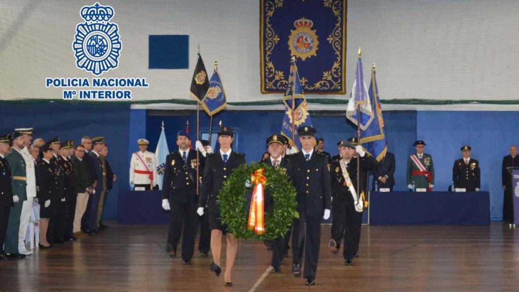 La Policía Nacional celebra la festividad de su patrón en A Coruña