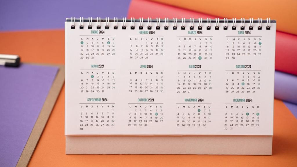 Calendario laboral 2024 en Cantabria