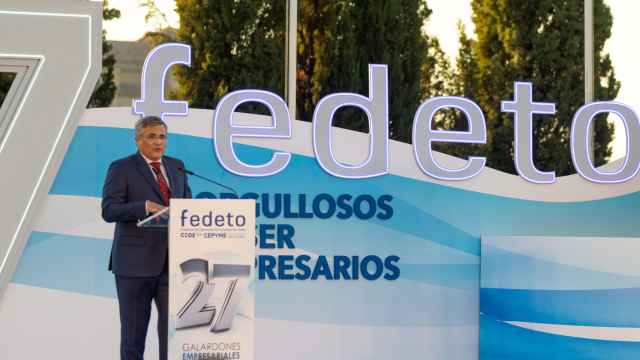 Javier de Antonio Arribas, presidente de la Federación Empresarial Toledana (Fedeto). Foto: Javier Longobardo.