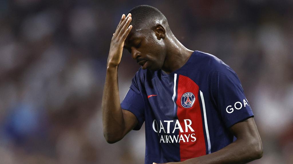 Ousmane Dembélé en el PSG