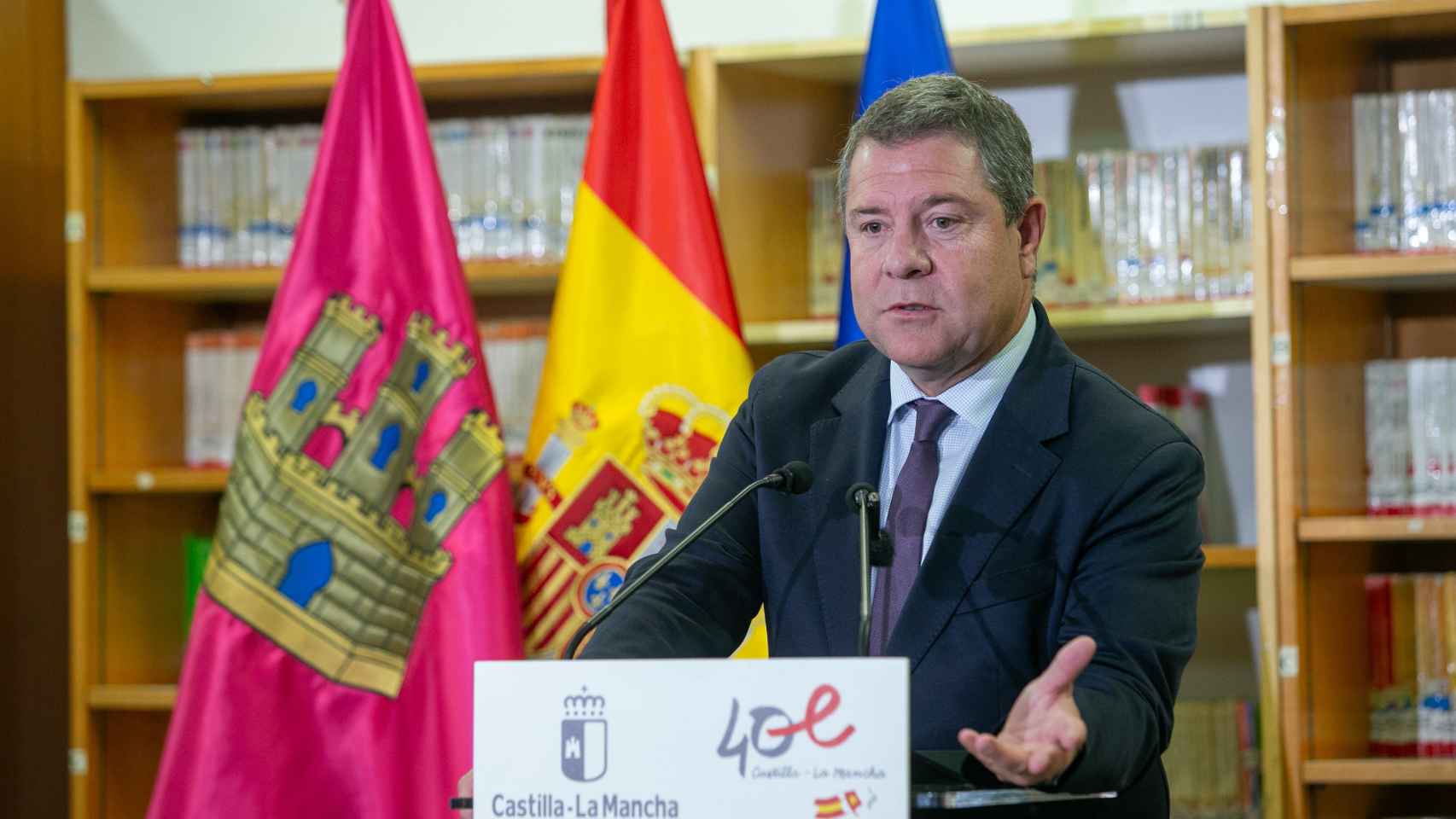 Emiliano García-Page, presidente de Castilla-La Mancha, en una imagen reciente. Foto: Junta de Comunidades