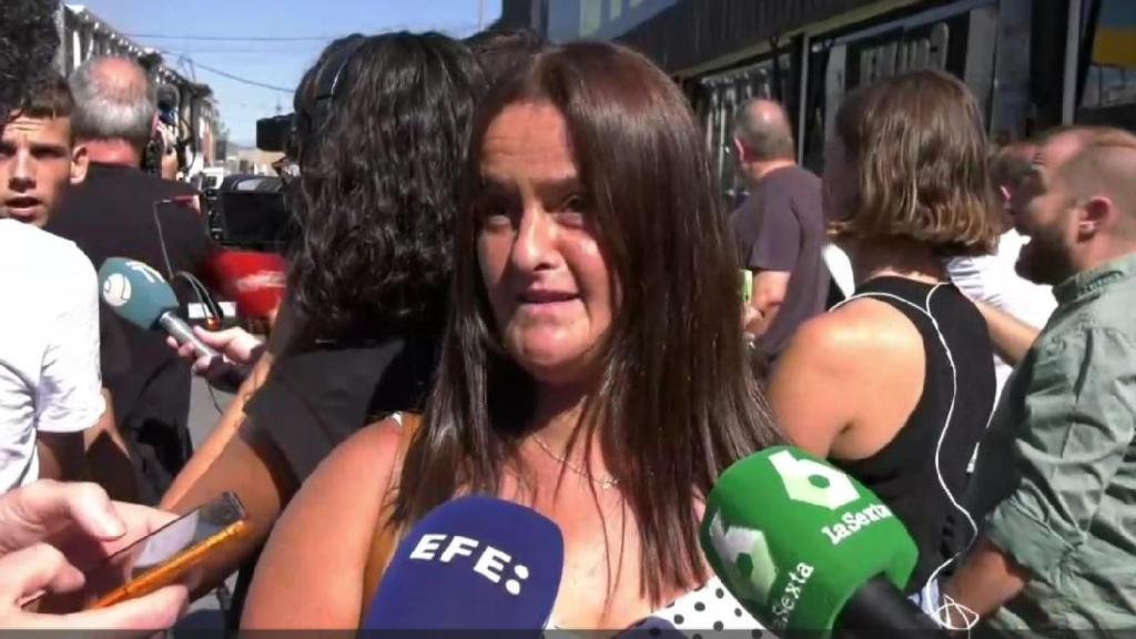 María Dolores Abellán, portavoz de la discoteca Teatre, afectada por el fuego.