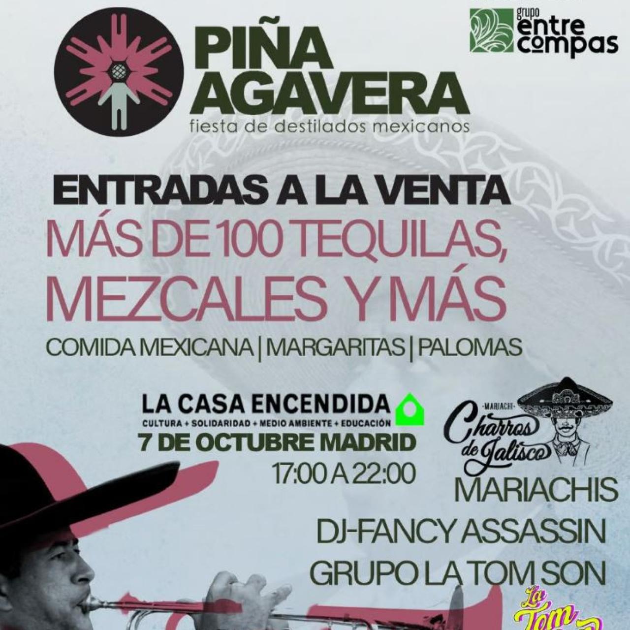 Cartel Piña Agavera.