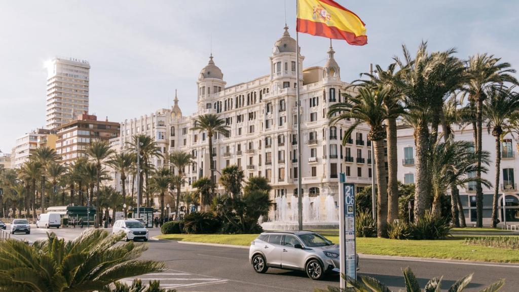 El centro de Alicante ciudad.