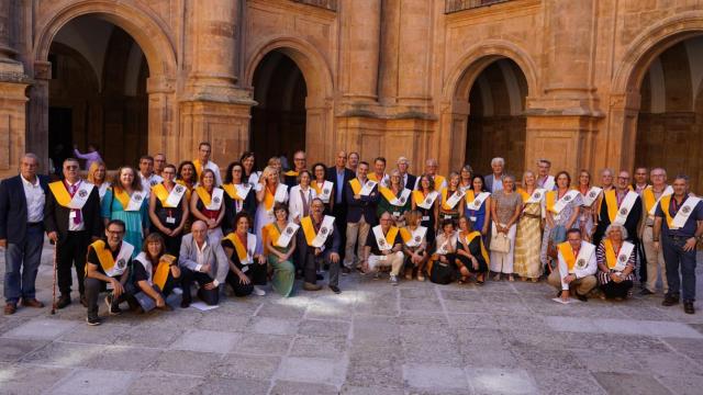 Primera promoción de Periodismo de la UPSA