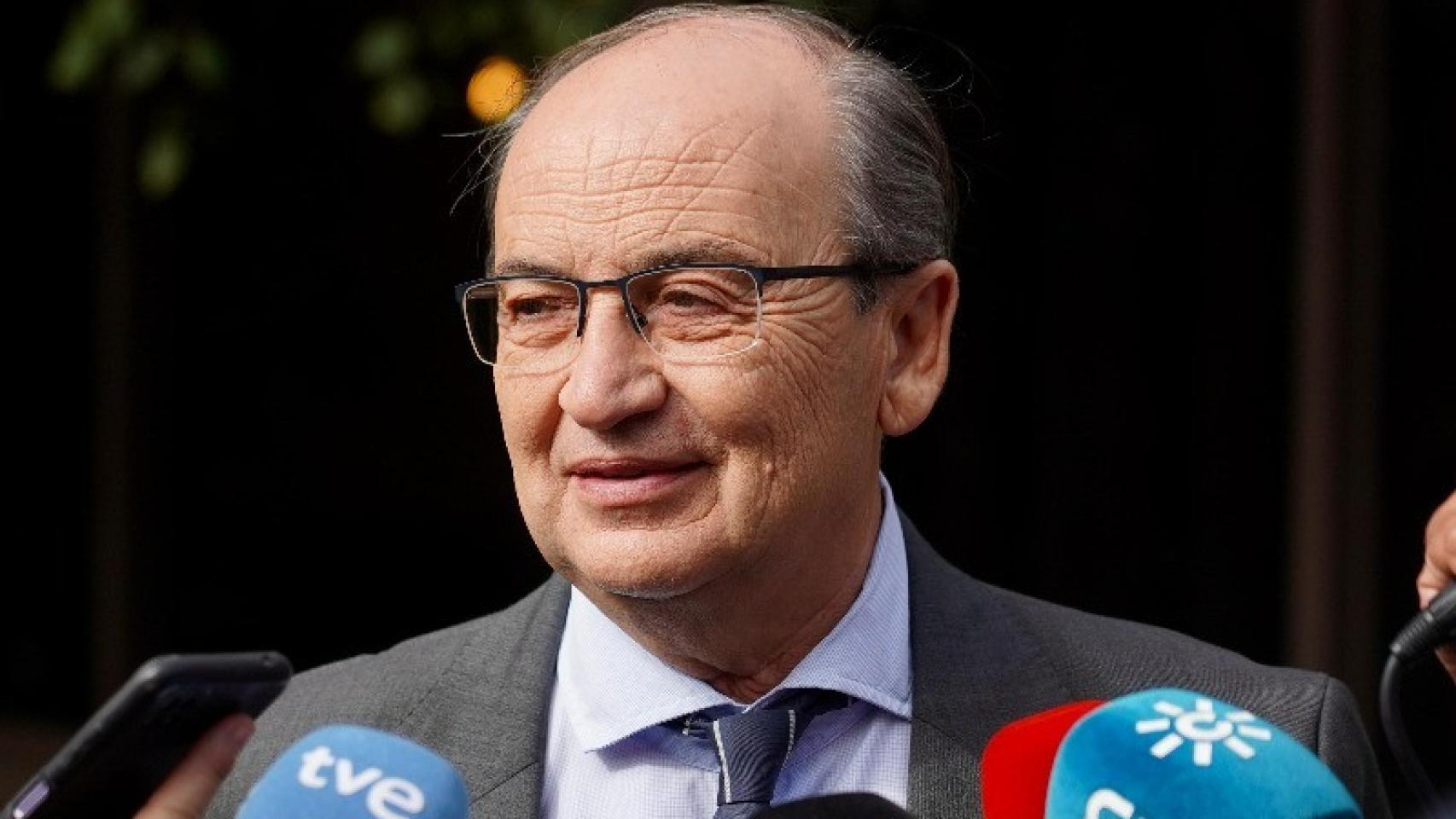 Pepe Castro, durante su última intervención con el Sevilla.