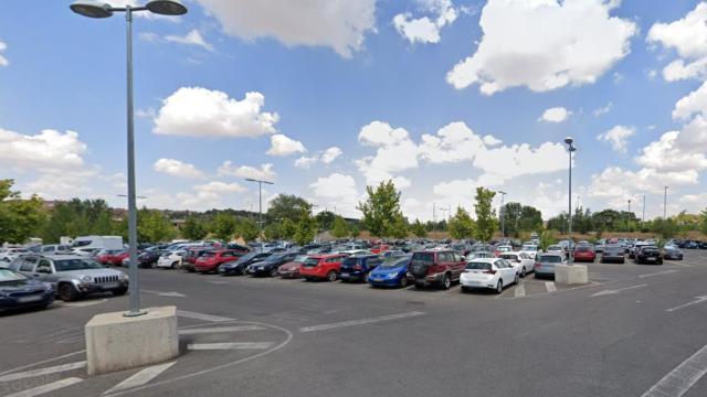 Parking del Paseo de la Rosa de Toledo. Foto: Google Maps.