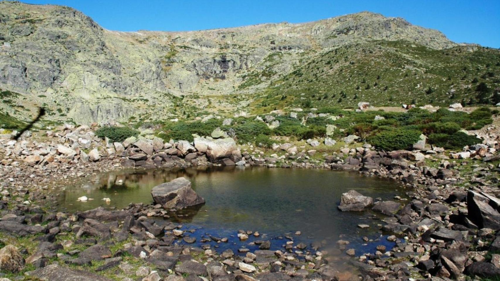 Laguna Chica de Peñalara.