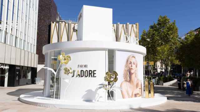 Vista del 'pop-up' de Dior.