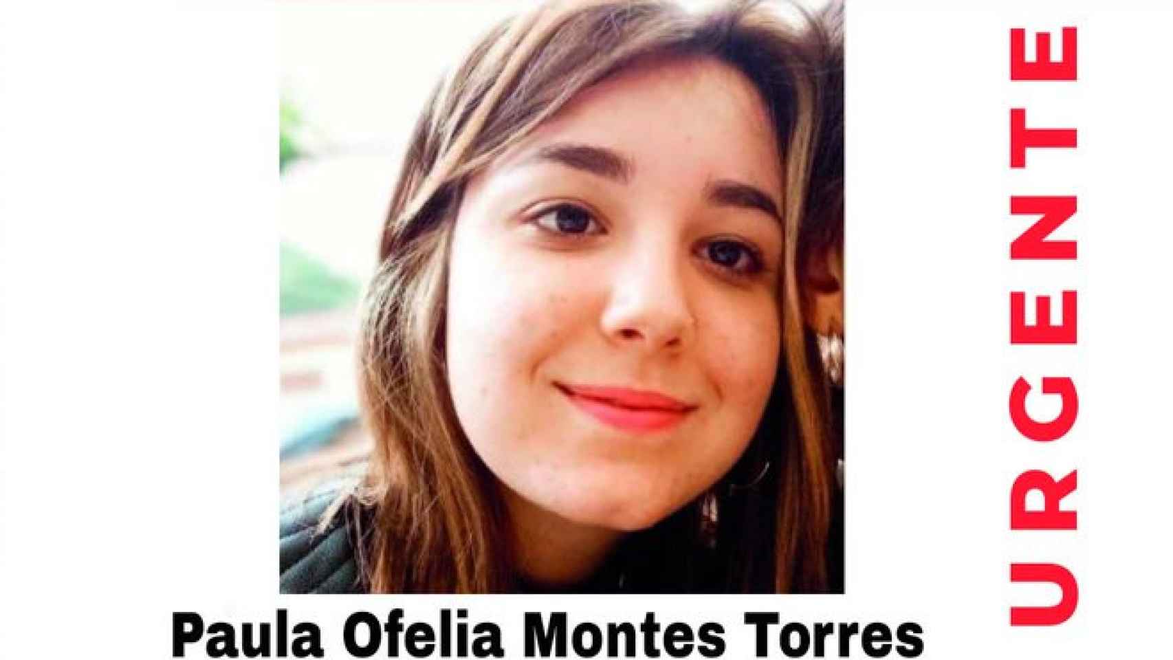 Paula Ofelia Montes en un mensaje de SOS Desaparecidos
