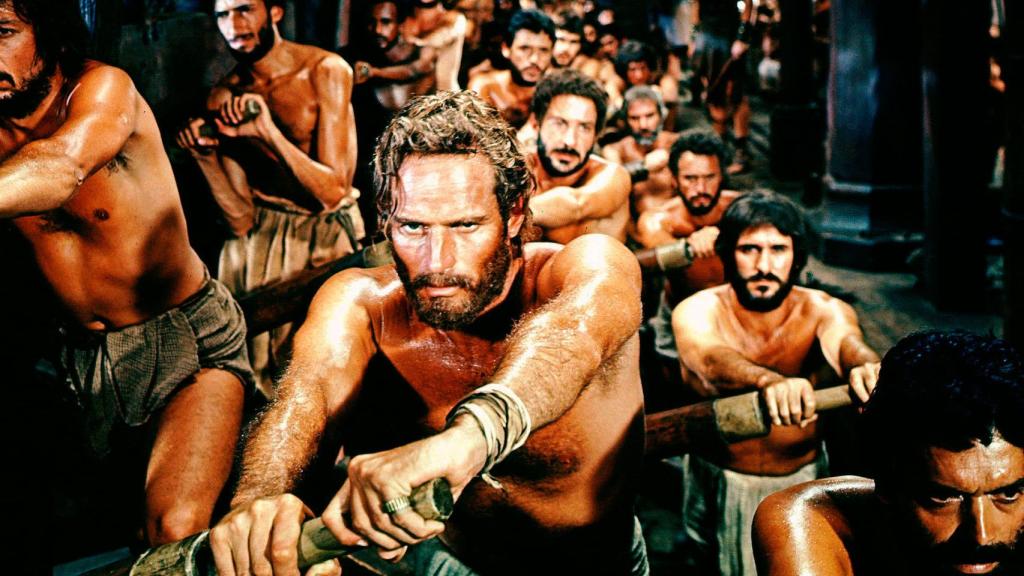 Charlton Heston en 'Ben-Hur', de William Wyler (1959)