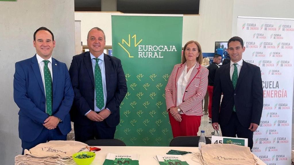 Stand de Eurocaja Rural en 'Burgos Emplea 2023'