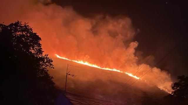 Incendio en Matalavilla