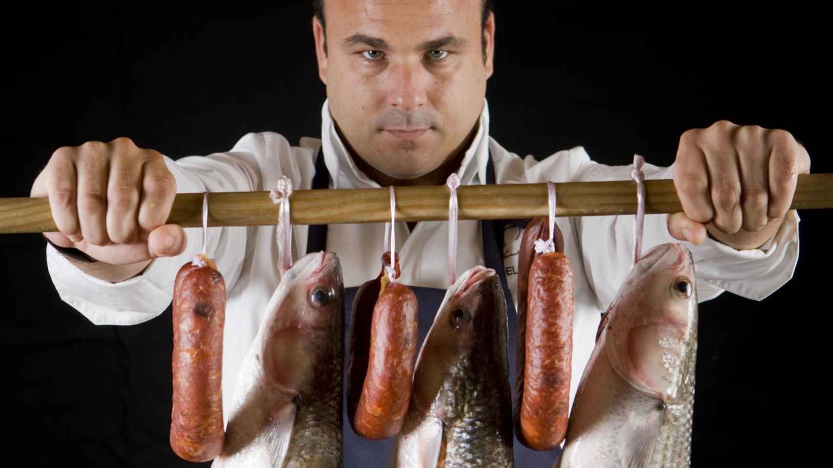 Los embutidos de descartes de pescado de Ángel León