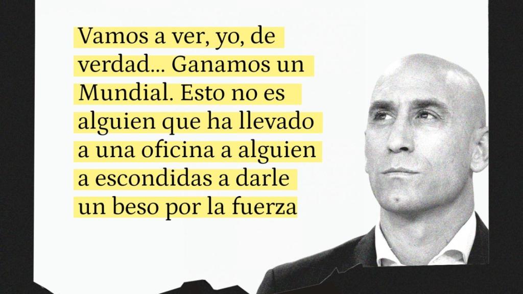 Luis Rubiales, ante el juez./