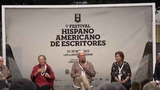 Fotografía del V Festival Hispano Americano de Escritores.