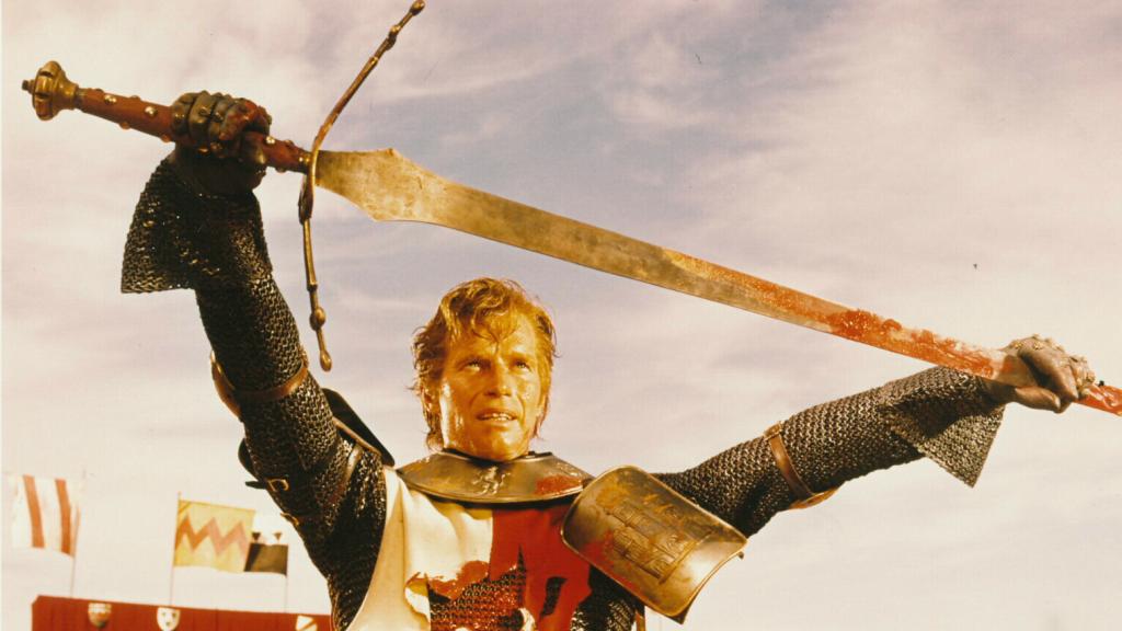 Charlton Heston en 'El Cid', de Anthony Mann (1961)