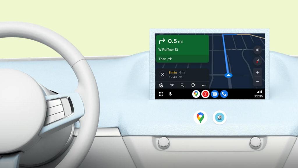 Google Maps en Android Auto