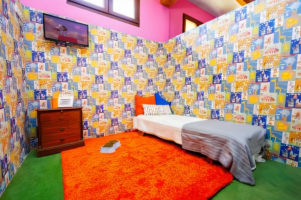 Una de las habitaciones de Montegatto en una imagen descargada de la web.