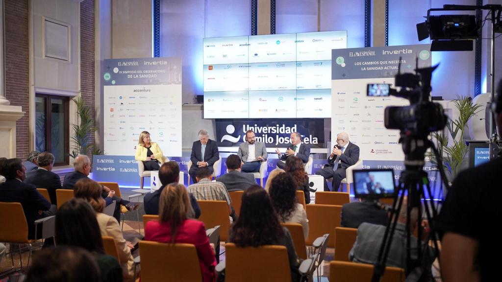 Un momento durante la mesa redonda 'Retos del mutualismo administrativo'.