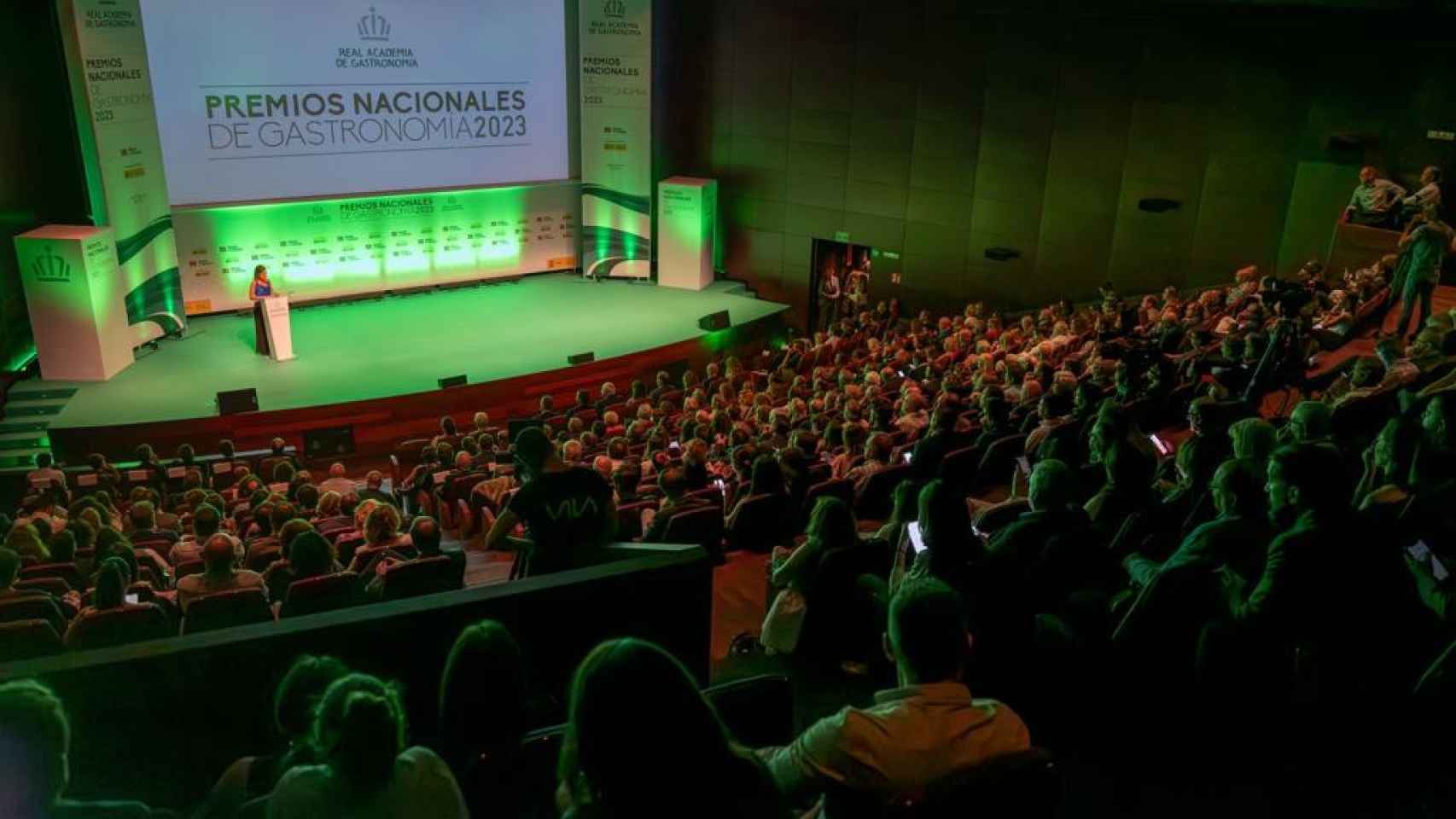 La gala de los Premios Nacionales de Gastronomía 2023.