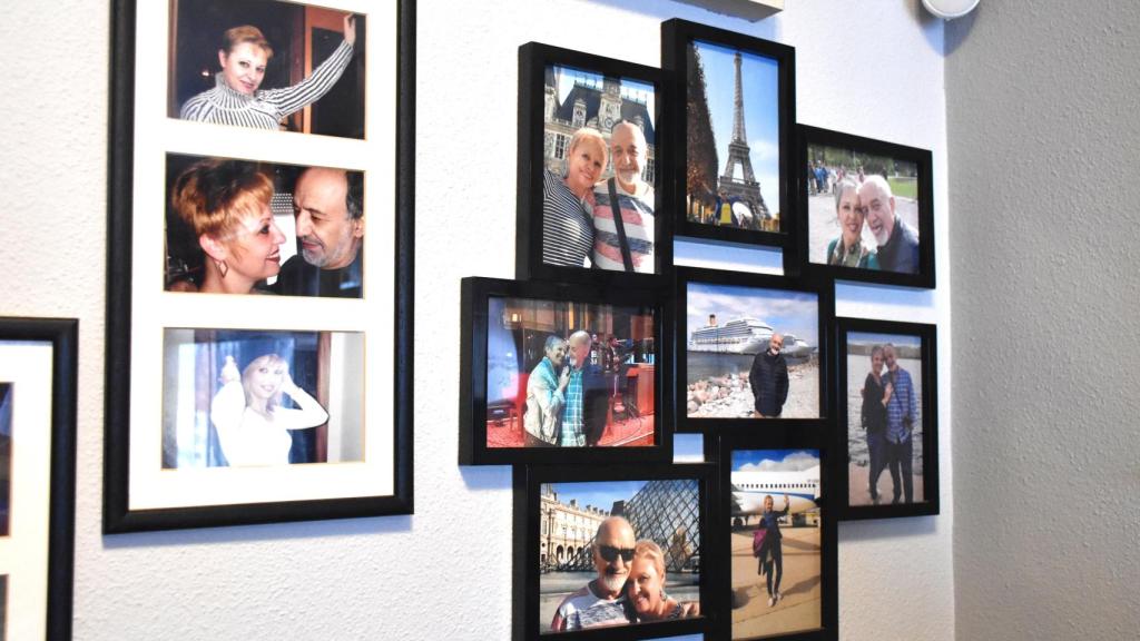 Imágenes de Yolanda y Miguel en su casa de Pajarillos