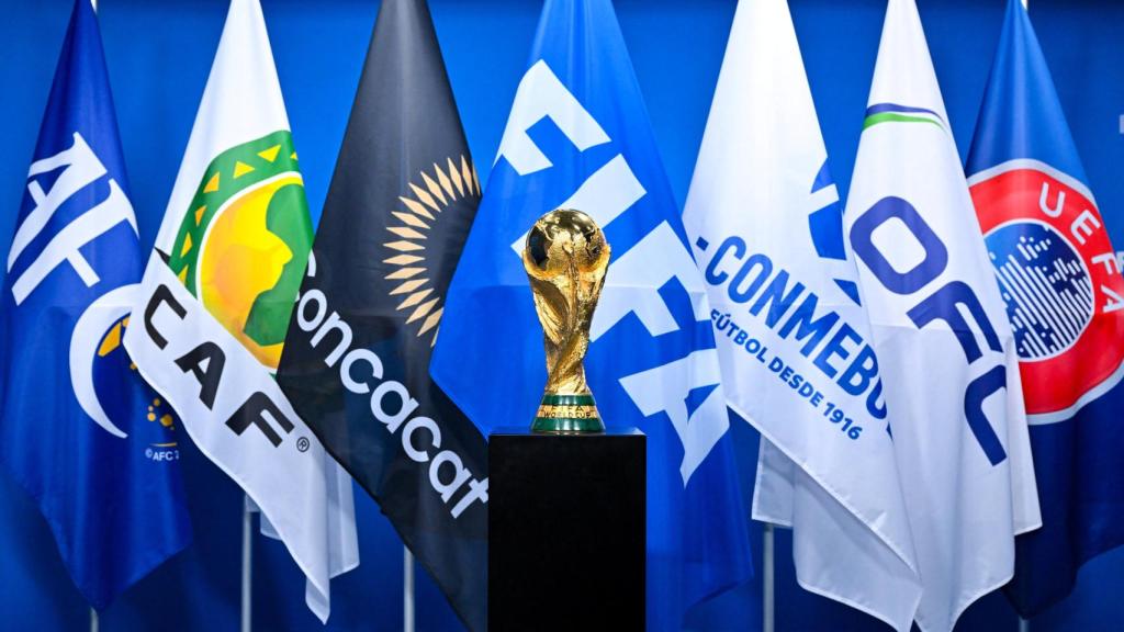 La Copa del Mundo, durante el Consejo de la FIFA.