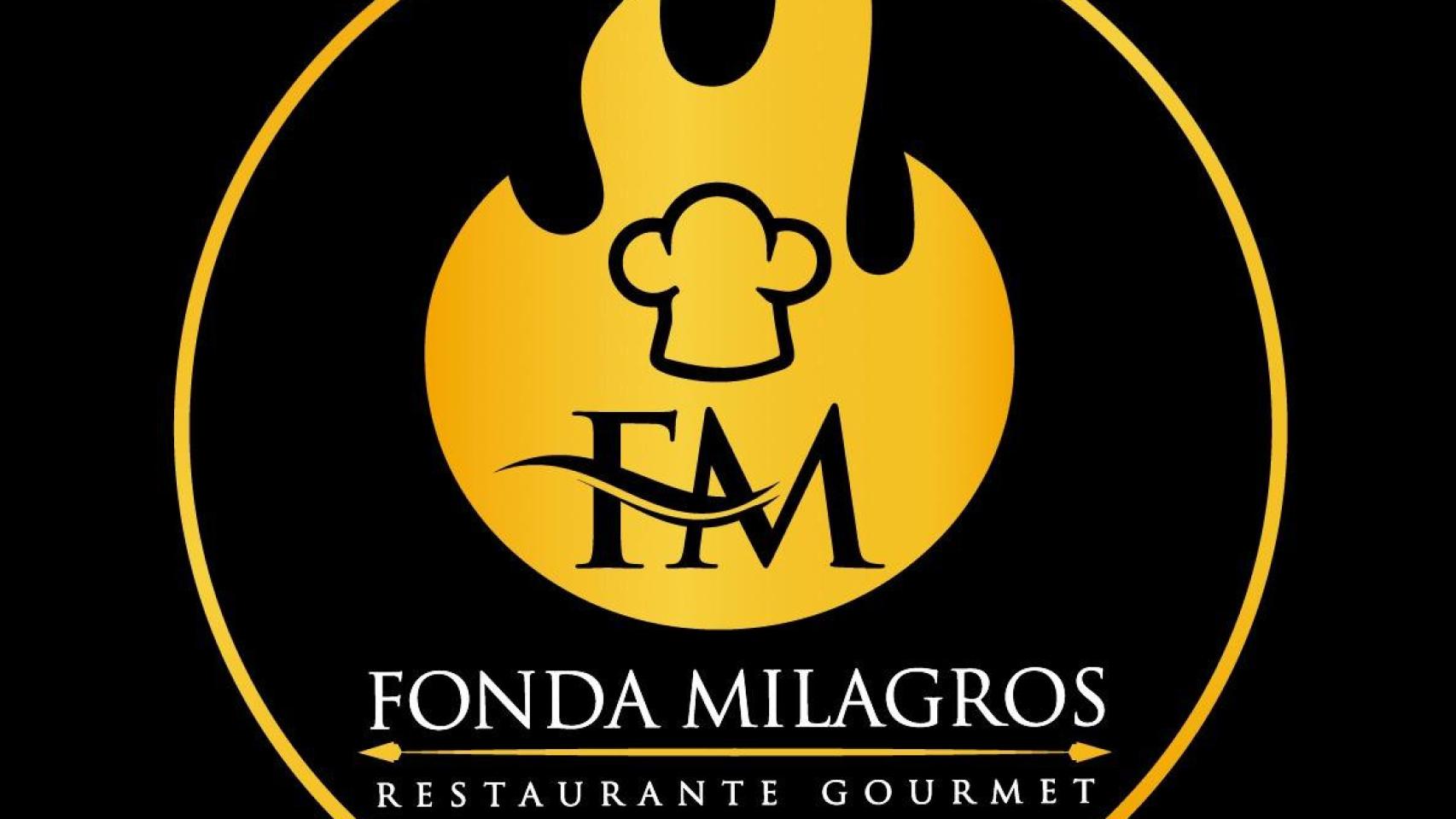 Publicidad del Restaurante Fonda Milagros de la familia Ramírez, propietaria de la discoteca calcinada en la zona de ocio de Atalayas.