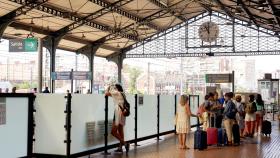 Imagen de la estación de trenes de Valladolid.